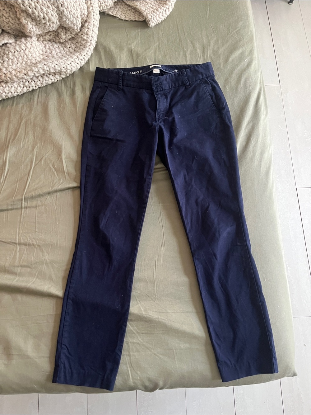 J. Crew Navy Straight-Leg Women’s Jeans